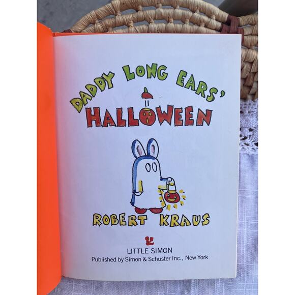 1990 Daddy Long Ears Halloween by Robert Kraus - Picture 2 of 5